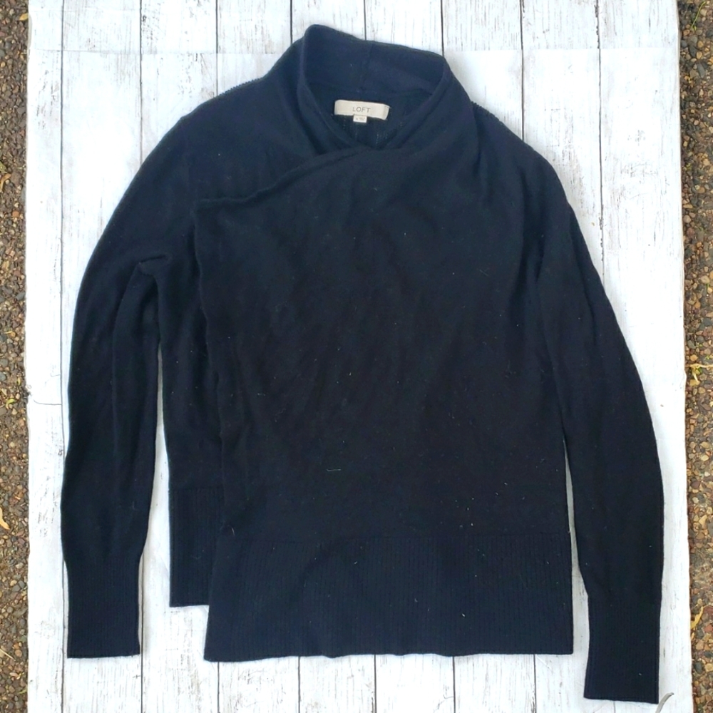 Ann Taylor Loft Open Cardigan Sweater